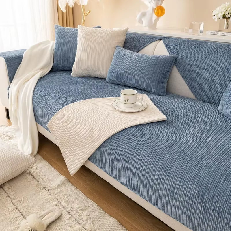 Ultra Plush Chenille Sofa Cover