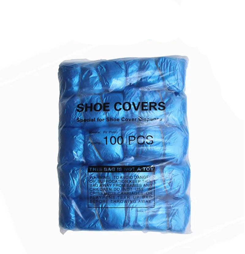 Portable Shoe Cover Dispenser Machine + 100 Pcs Shoe Covers