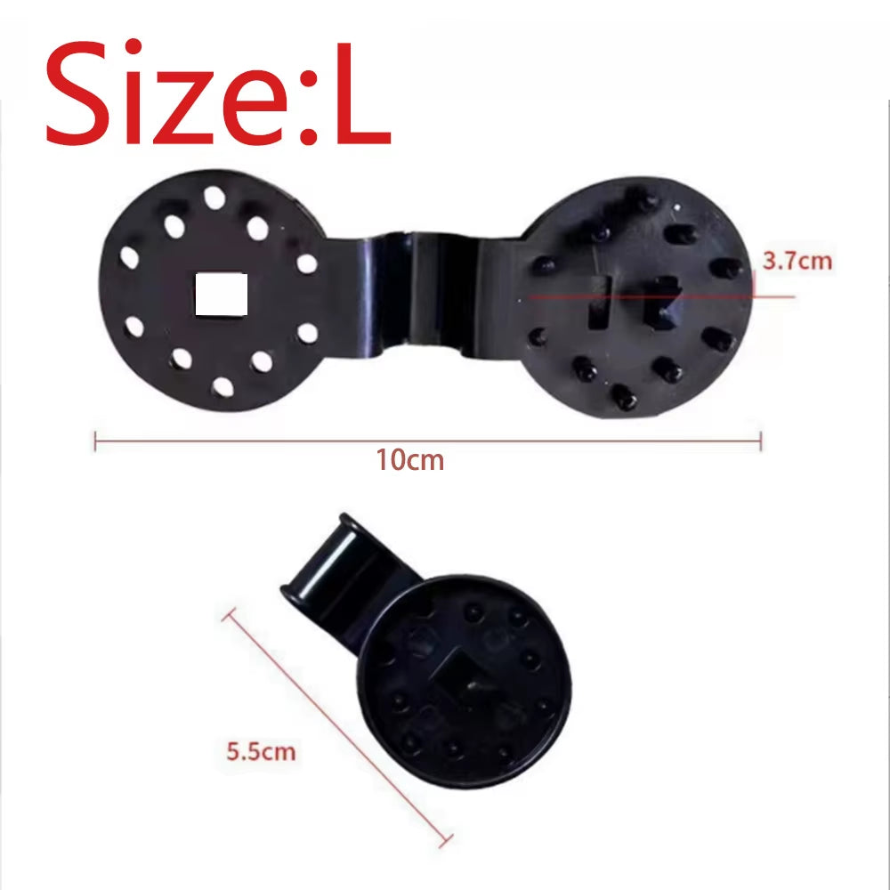 Shade Cloth Clips Shade Fabric Clamps Accessories Grommets for Net Mesh Cover Sunblock Fabric in Garden Backyard Greenhouse