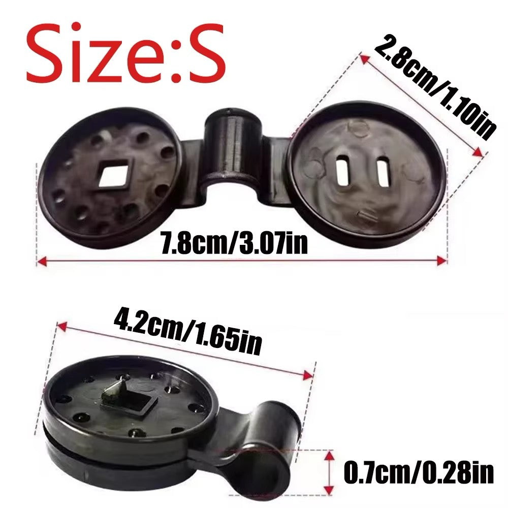 Black Sunshade Net Retaining Clip