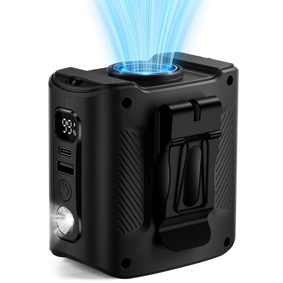 10000mAh Outdoor Portable Waist Fan