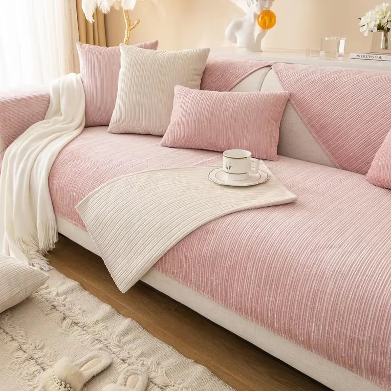 Ultra Plush Chenille Sofa Cover