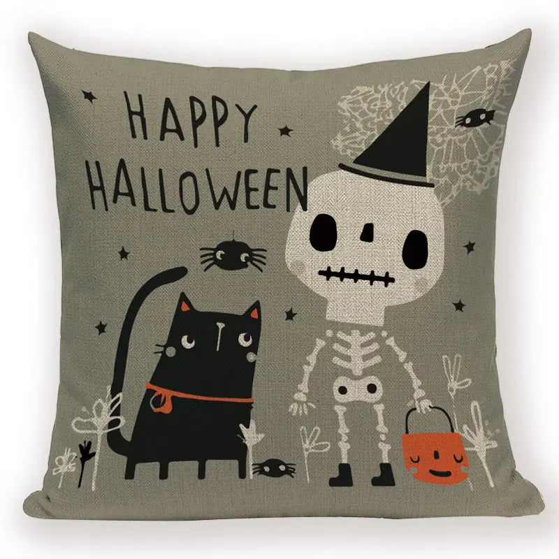 Trick or Treat Pillow Cover