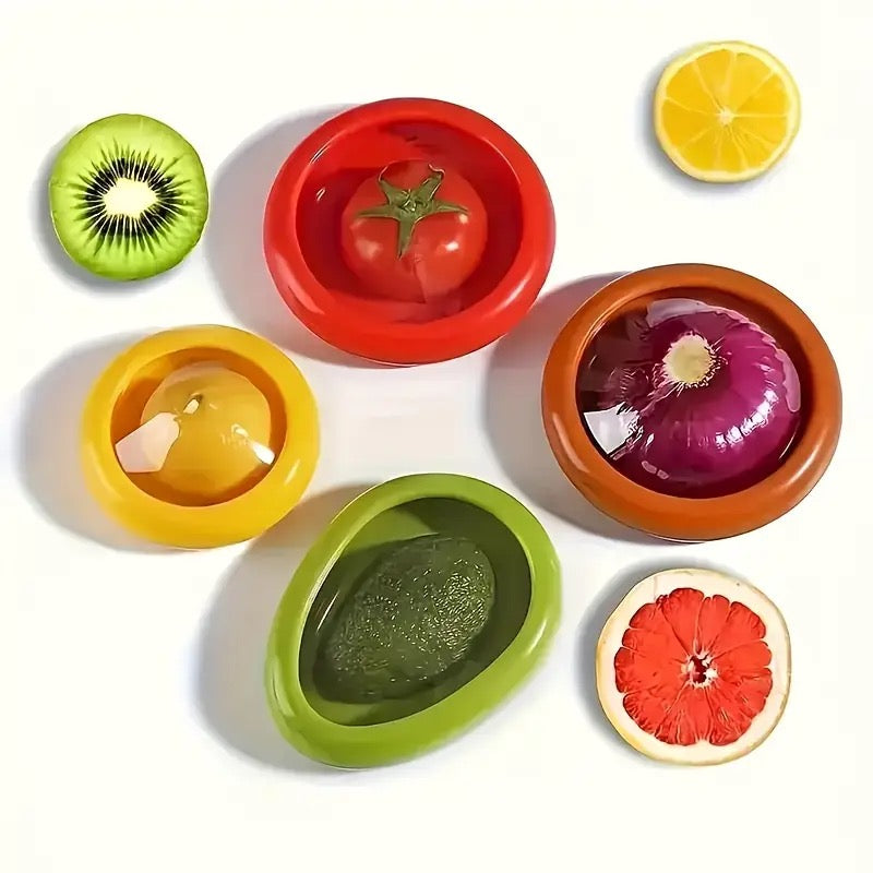 Silicone Fruit Storage Box 4PC Set